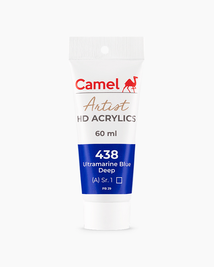 Camel Artist HD Acrylics Ultramarine Blue Deep